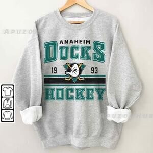 2011 Anaheim Ducks Hockey 1993 90S Sweatshirt Retro